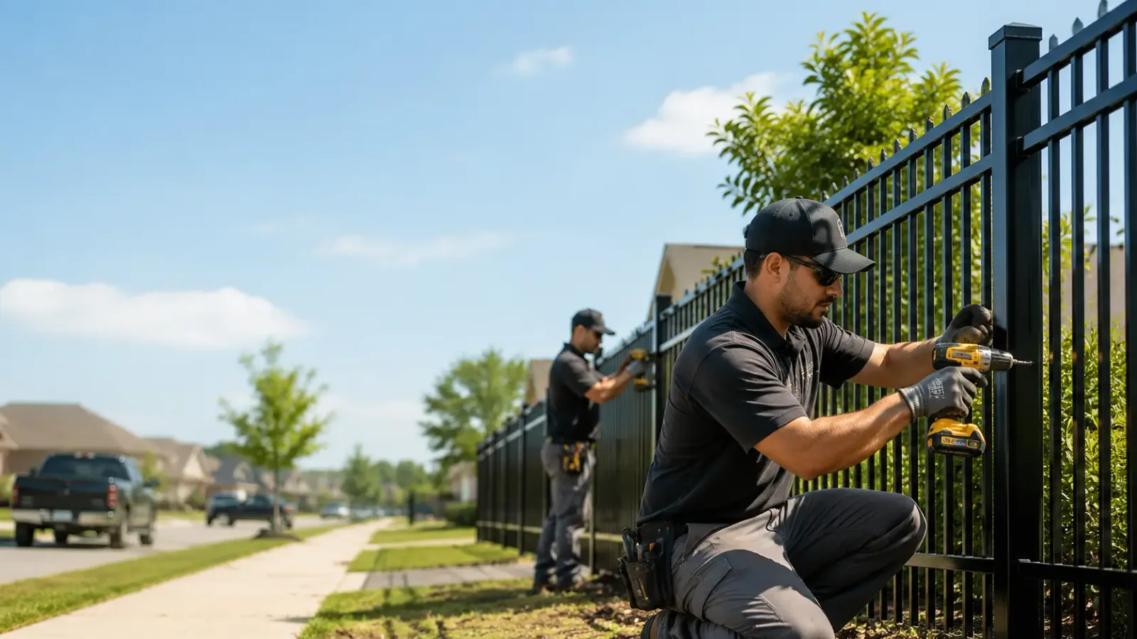 Metal Fence Installation in Brave, PA